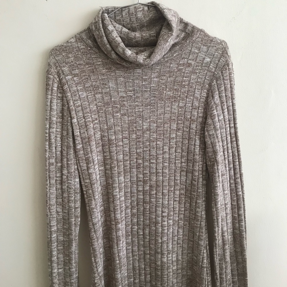 Long Sleeve Turtle Neck Dress